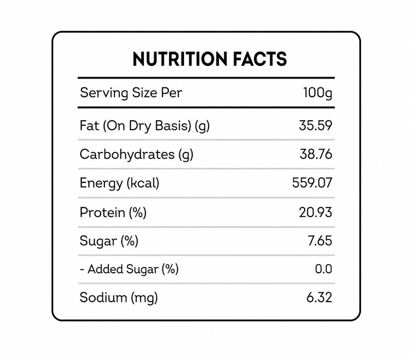 Nutrition information